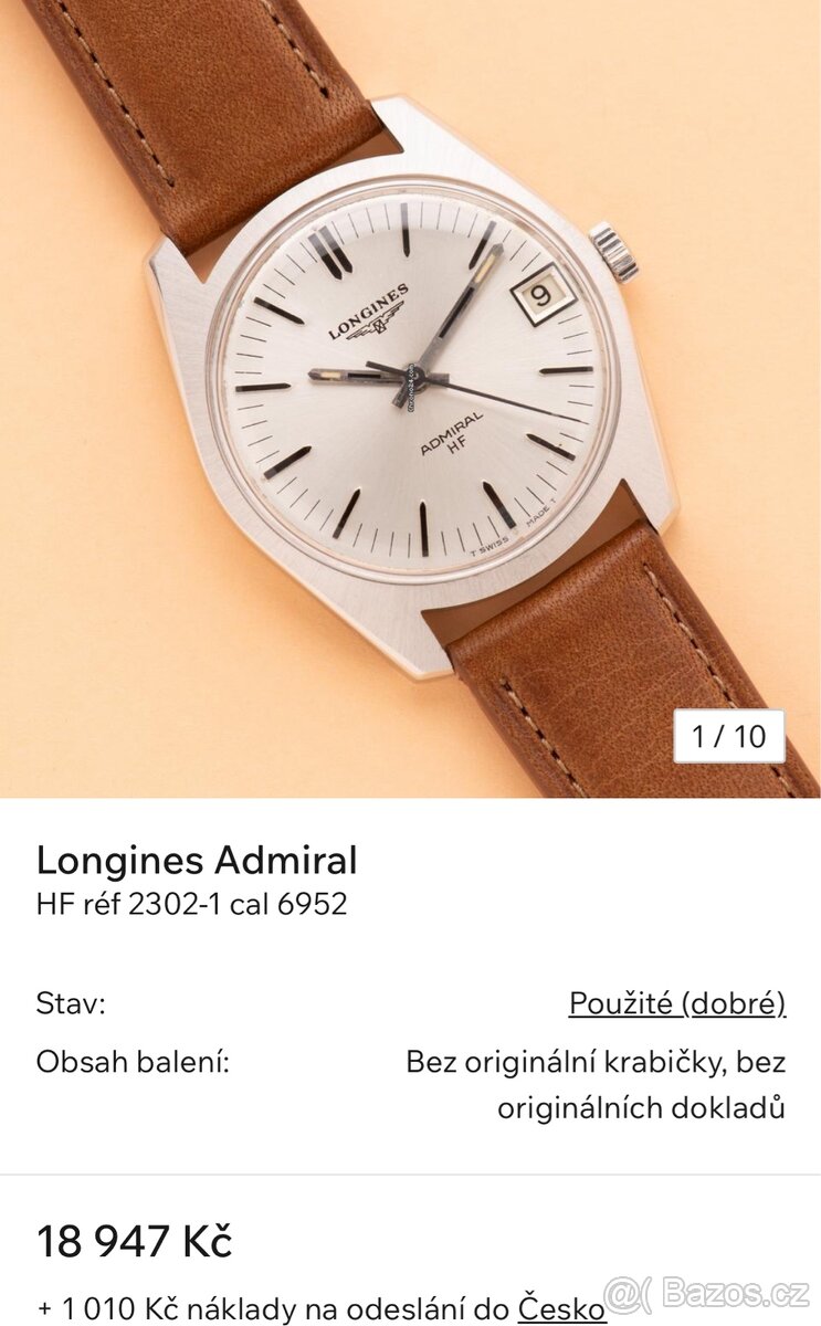 Longines Admiral HF - 7