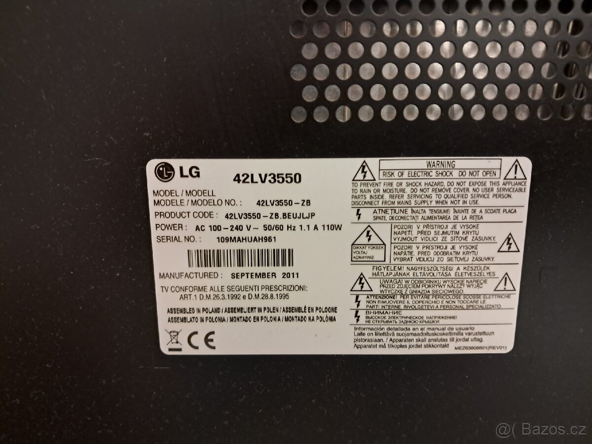 Televizor LG 42LV3550 - 7