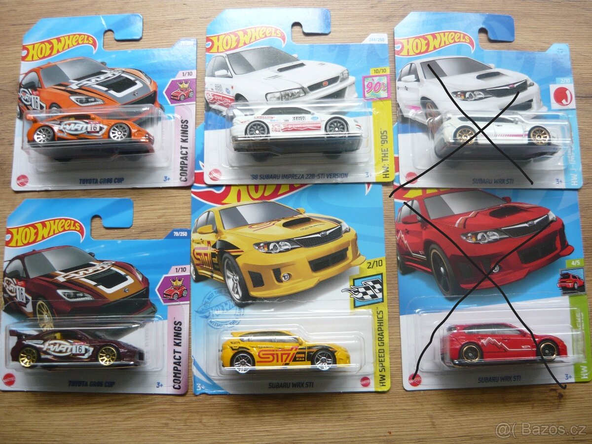 AUTÍČKA HOT WHEELS - 7