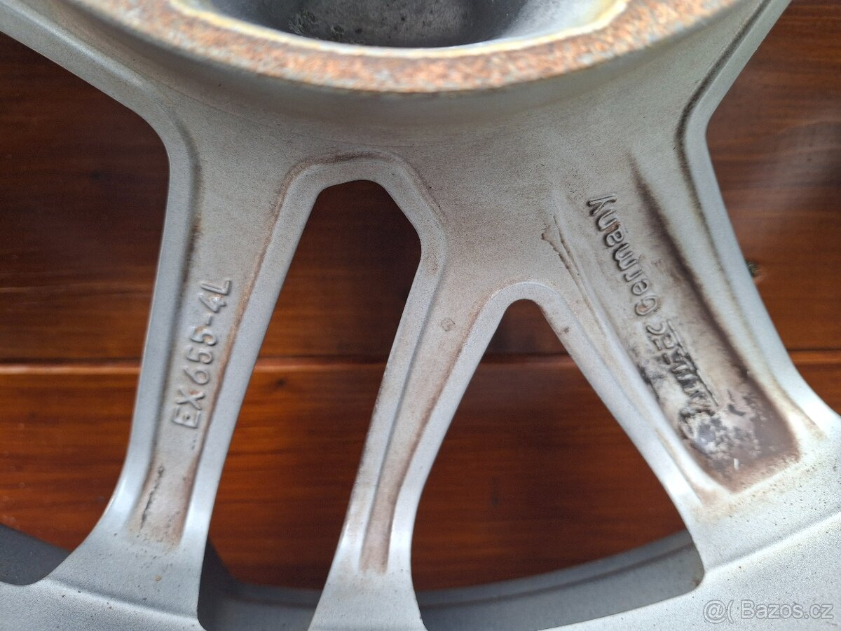 ALU disky Citroen C4 6,5Jx15H2 ET25, pneu 195/65 R15 - 7