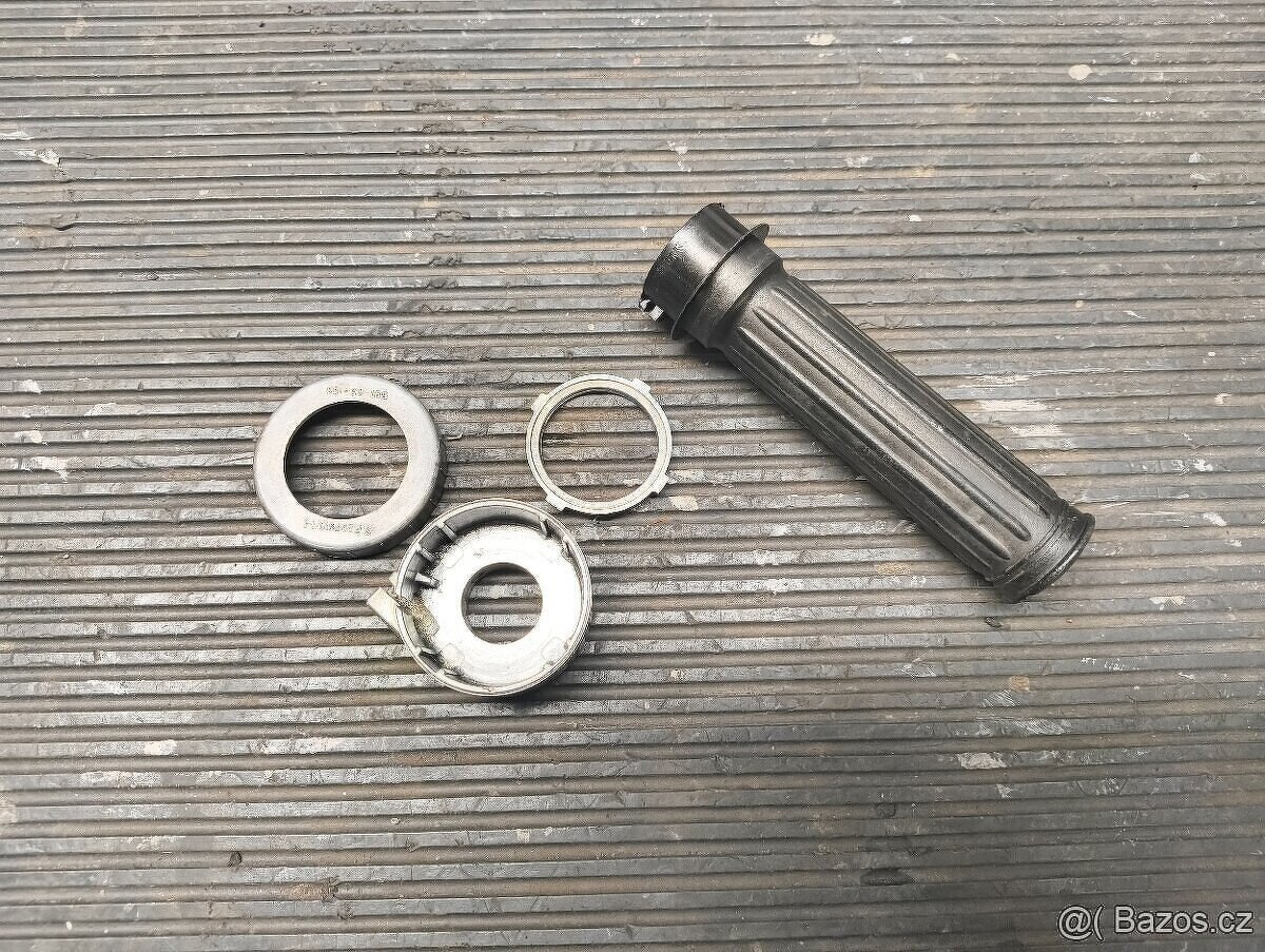 Přepínač světel plyn Jawa 634 350 první typ bizon řidítka - 7