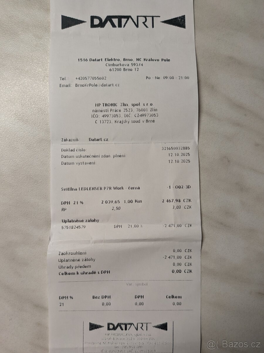 Svítilna Ledlenser P7R work - 7