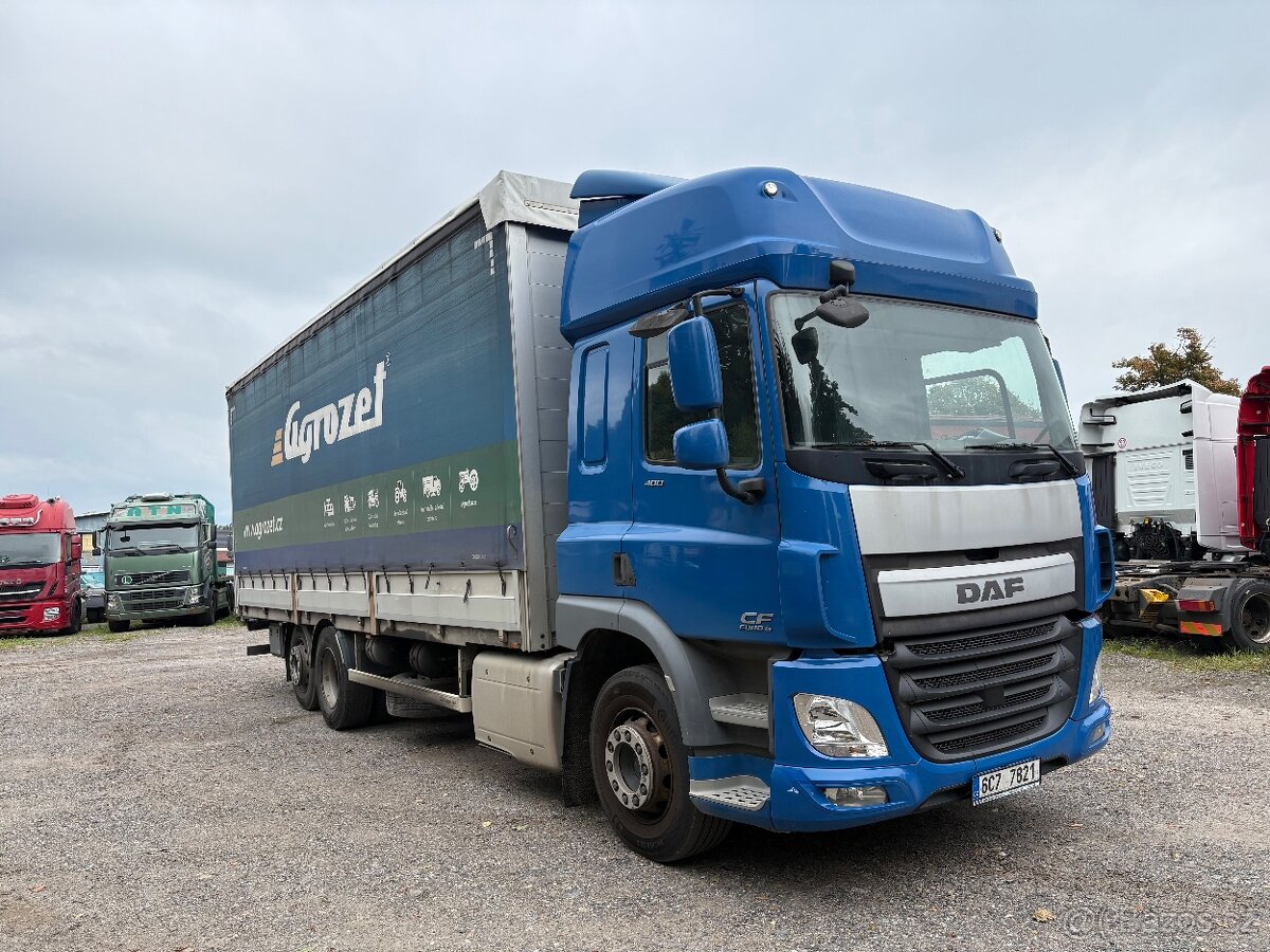 Daf CF 400,6x2,E6,plachta - 7