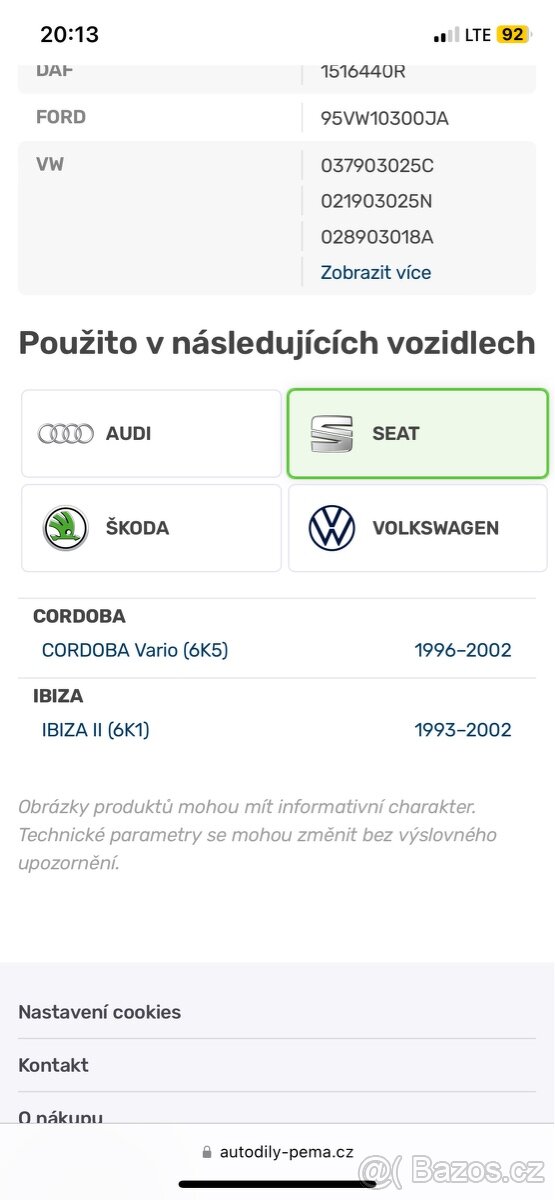 alternátor škoda,vw,audi,seat - 7