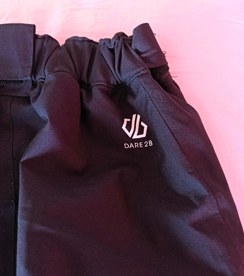 ČERNÉ LYŽAŘSKÉ KALHOTY, DARE 2B, 9-10 let, 140 cm - 7