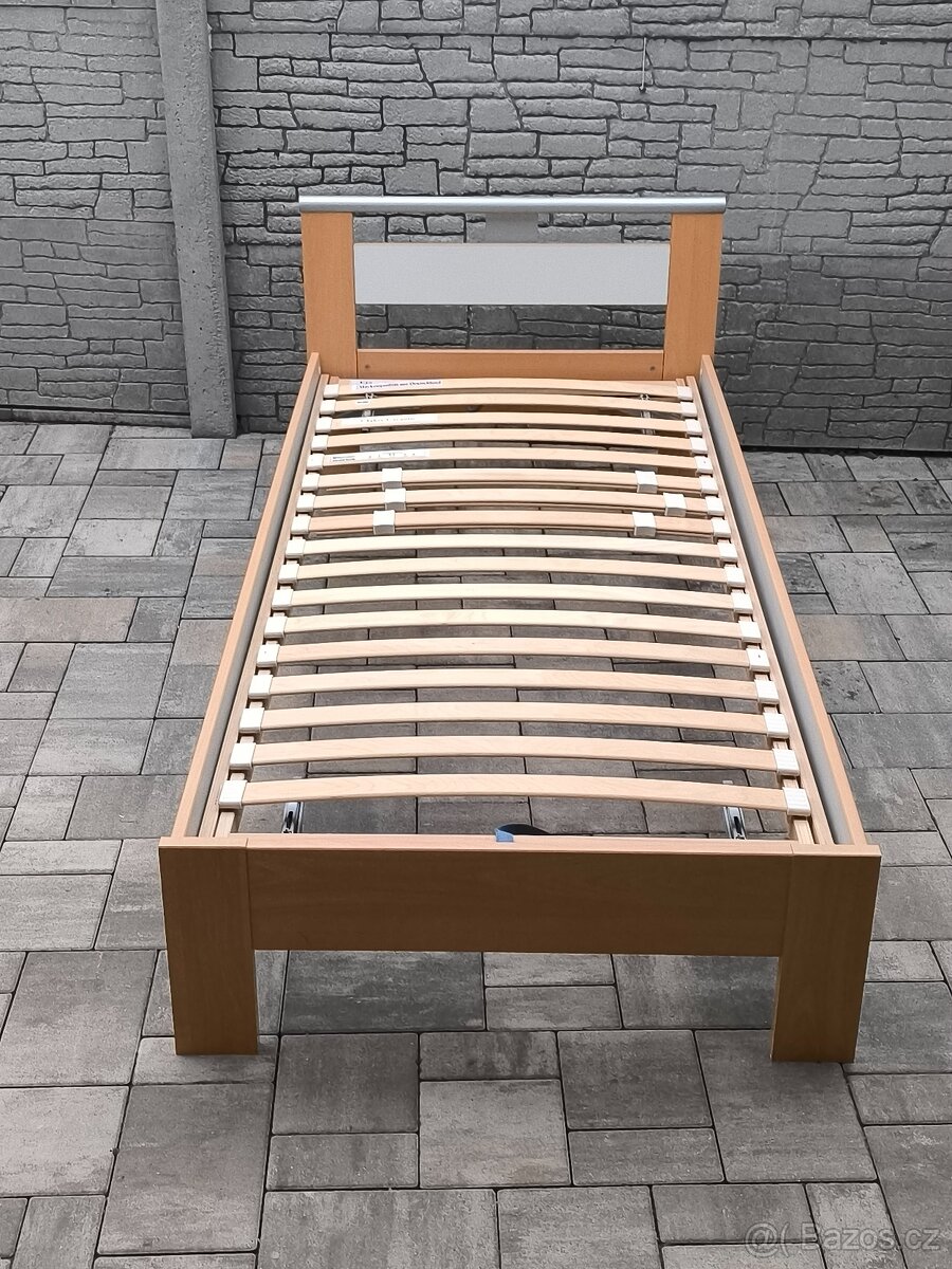 Prodám postel + Matrací 90cm x 200cm - 7