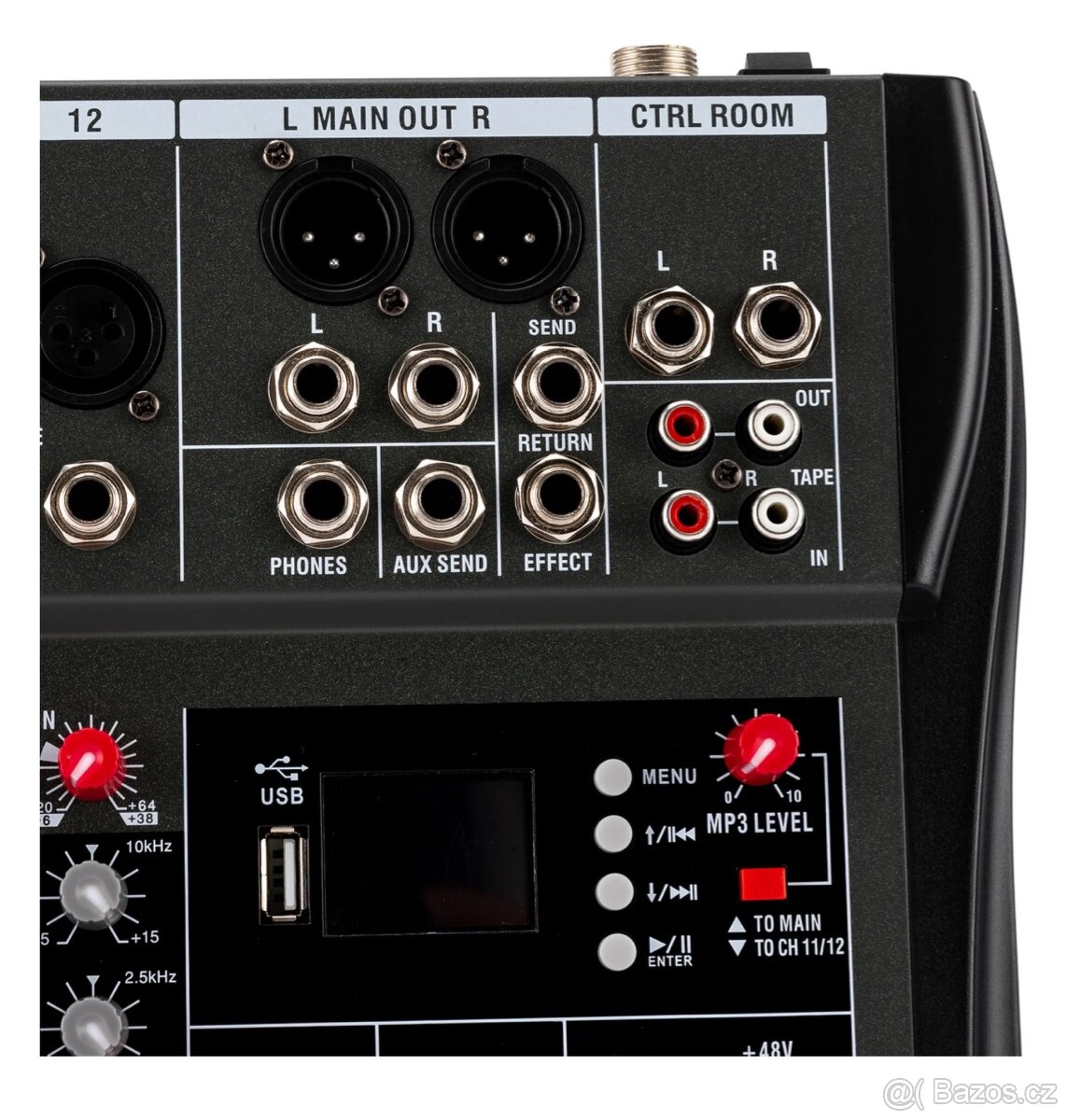 12kanálový studiový audio mixér DJ Sound Controller - 7