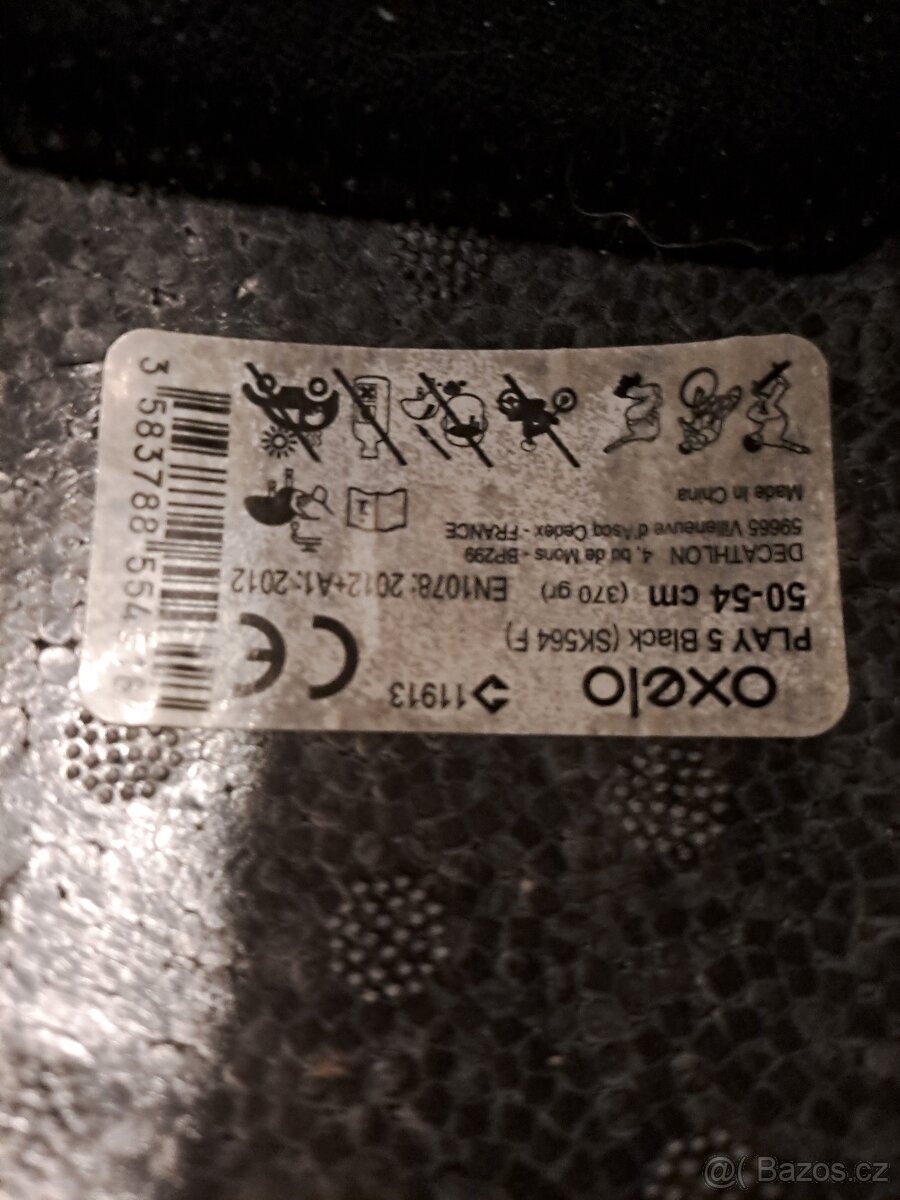 Kolečkové brusle 34-37 s chráničemi a helmou - 7