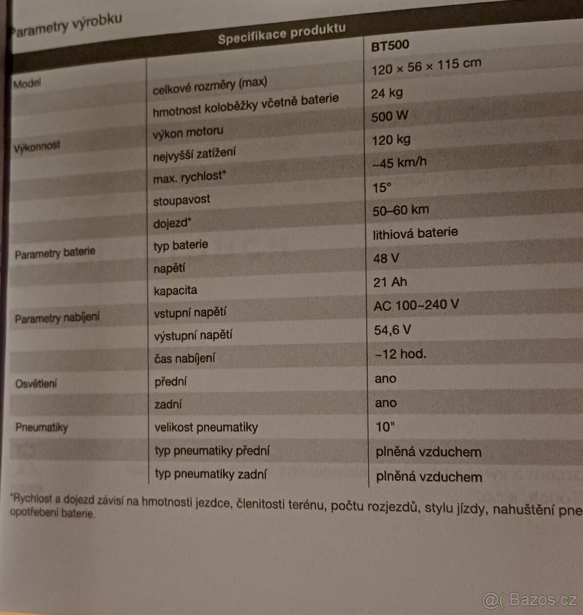 El.kolobežka Bluetouch 500 v záruce - 7