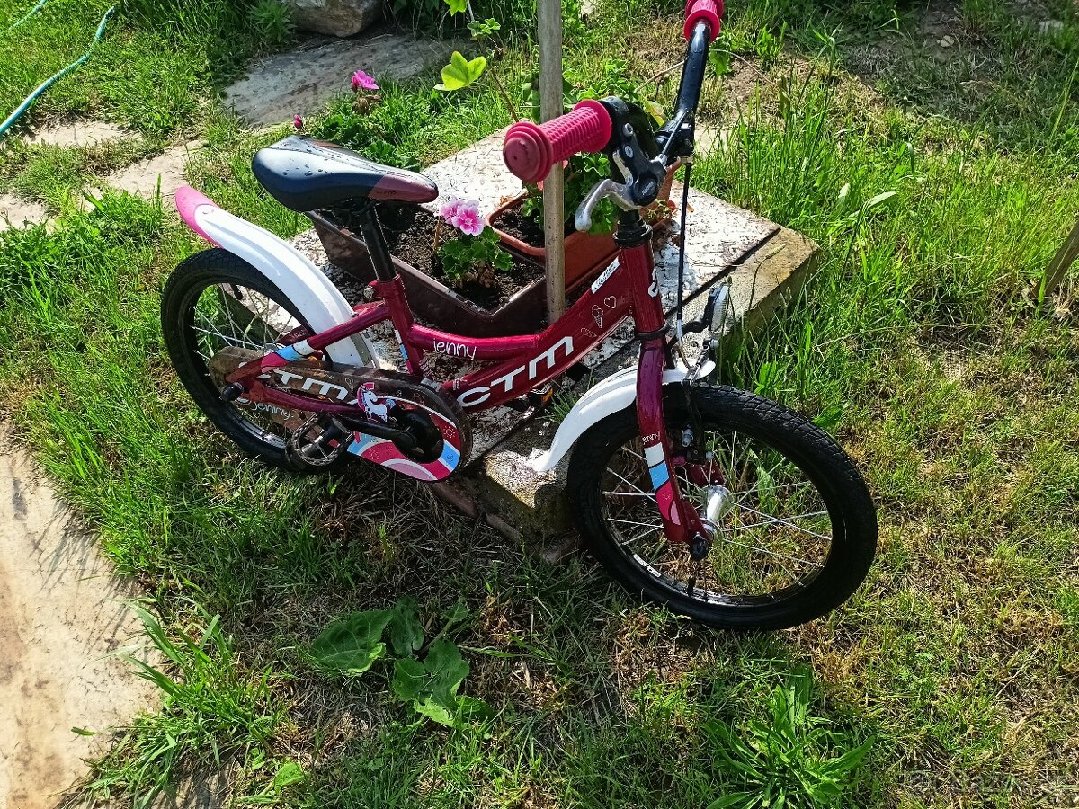 Dětské dívčí kolo CTM Jenny pro deti 4-6 let - 7