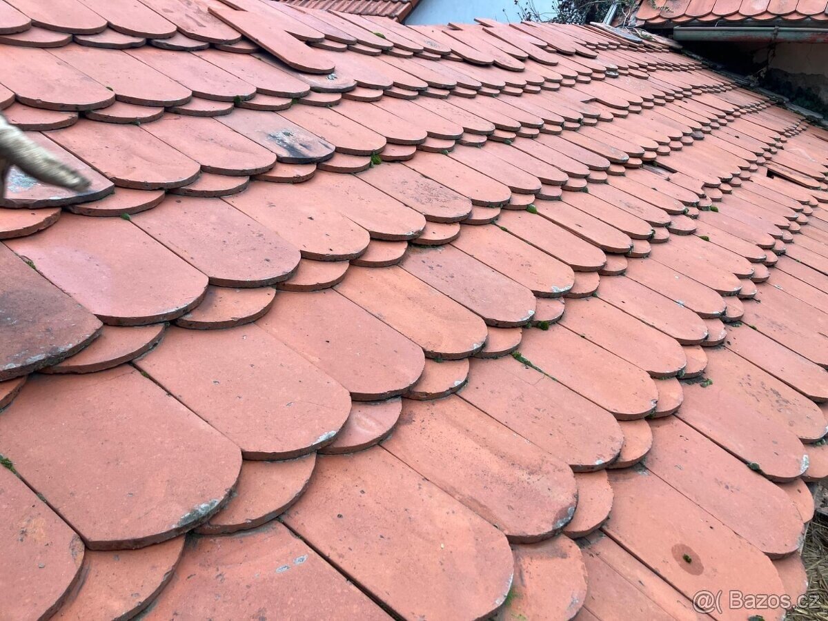 Tašky bobrovky 2,-Kč/ks, Betonové tašky - 7