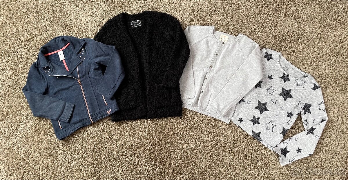 Mix 40ks. oblečení dívka vel. 122/128 - 7