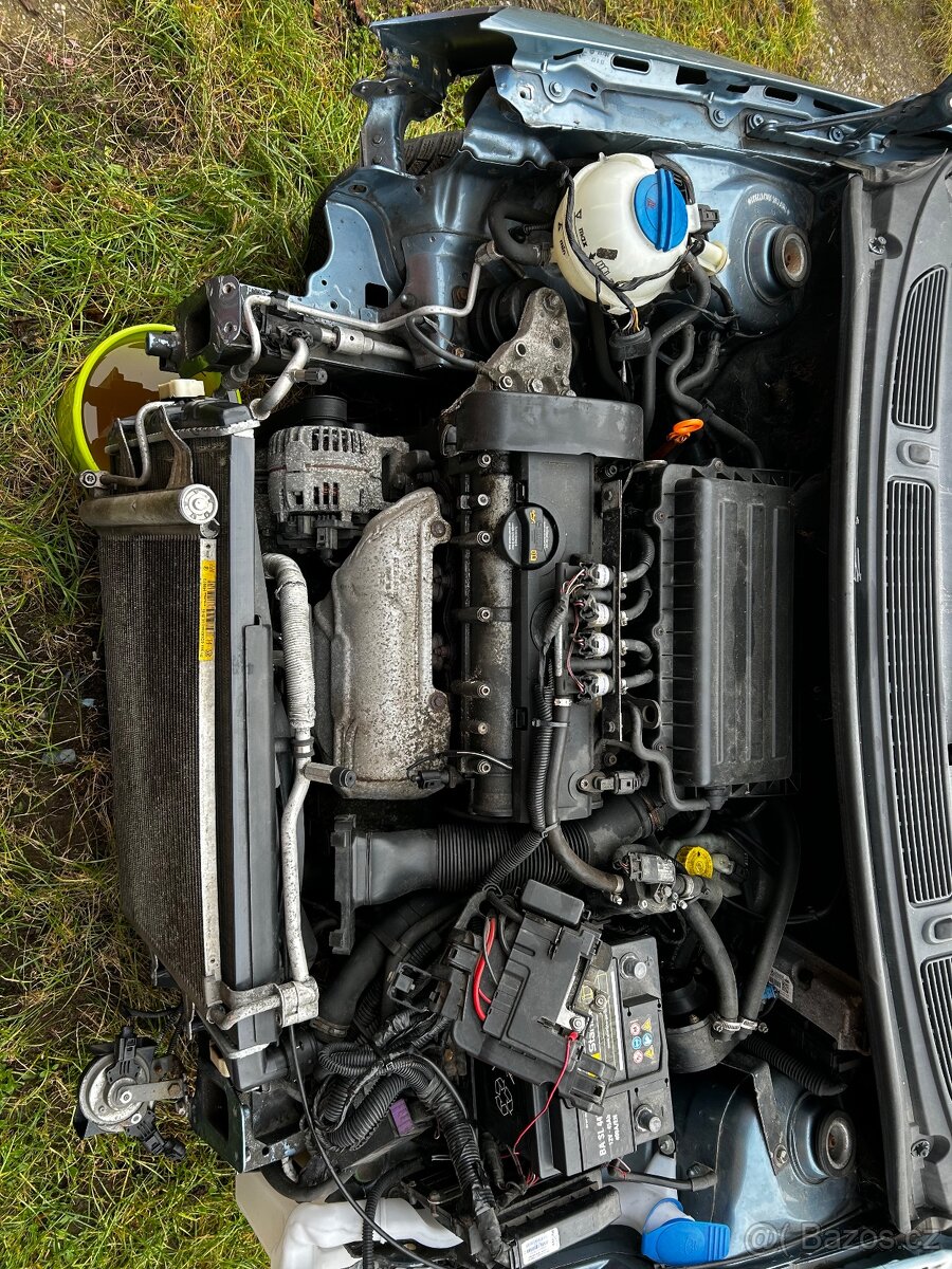 Škoda Fabia 2, 1.4 16V 63kw + LPG na náhradní díly. - 7