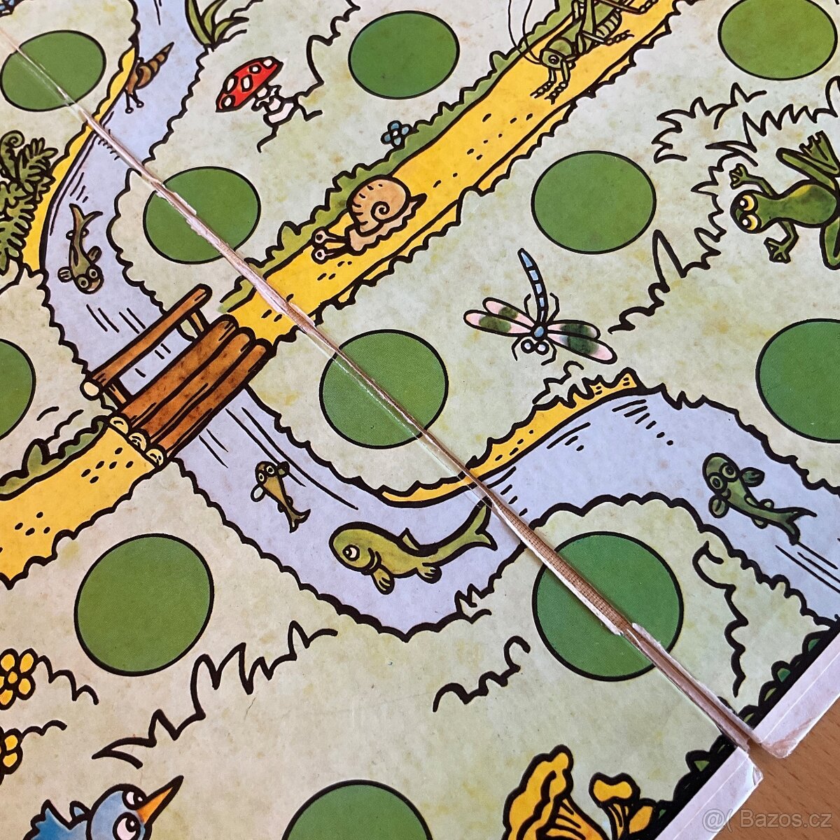 Retro hra- Smolíček pacholíček (dřevěné kytky) - 7