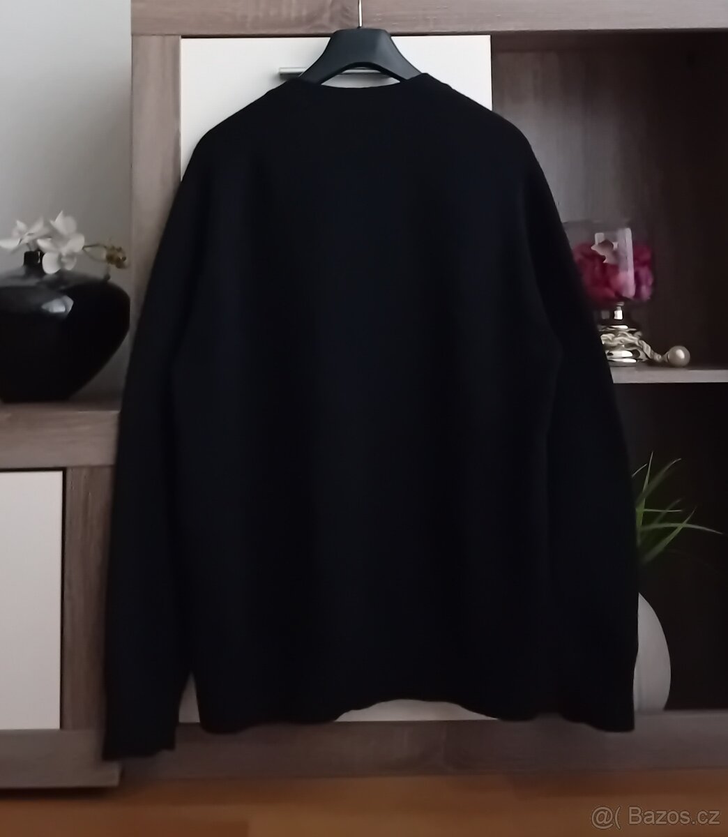 Zara pánský svetr kardigan vel. L/XL 100% vlna - 7