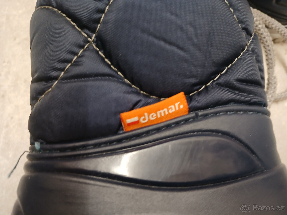Dětské sněhule zn. Demar, vel. 24/25 modré - 7