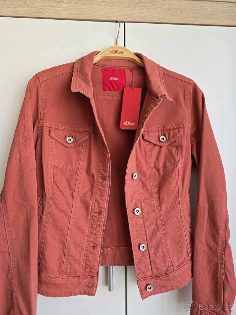 Dámská jeans bunda s.Oliver - 7