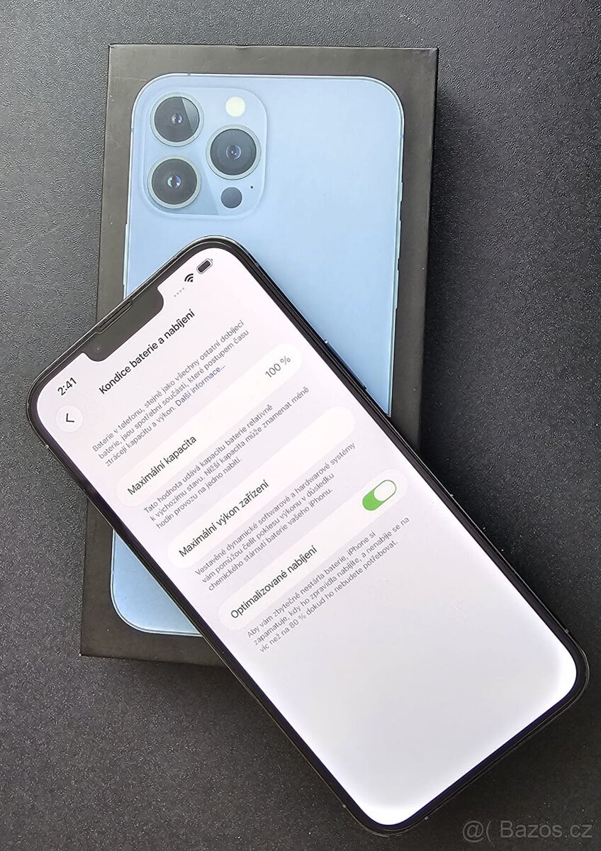 Apple iPhone 13 Pro max modrý 128GB - ako nový - 7