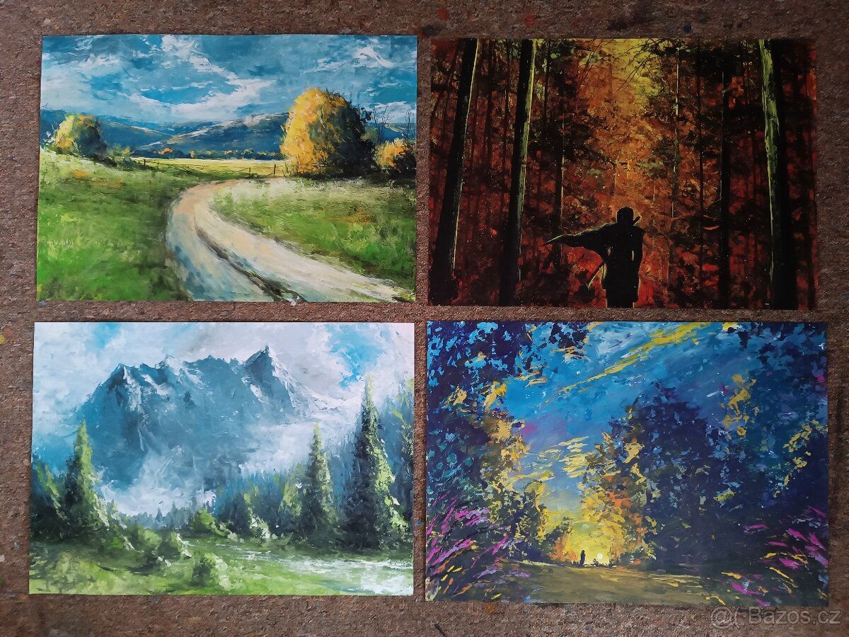 Akrylové obrazy 60x40 - 7