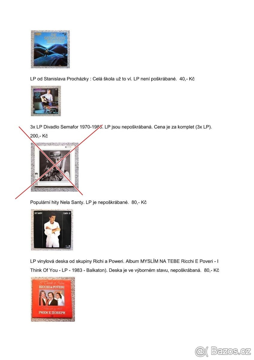 staré LP - 7