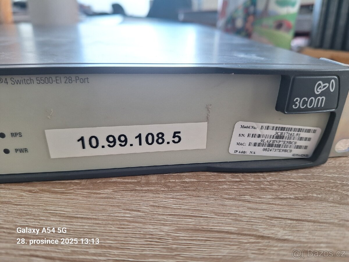 3COM switch 5500-EI-28port + 4x 1000BaseX - 7