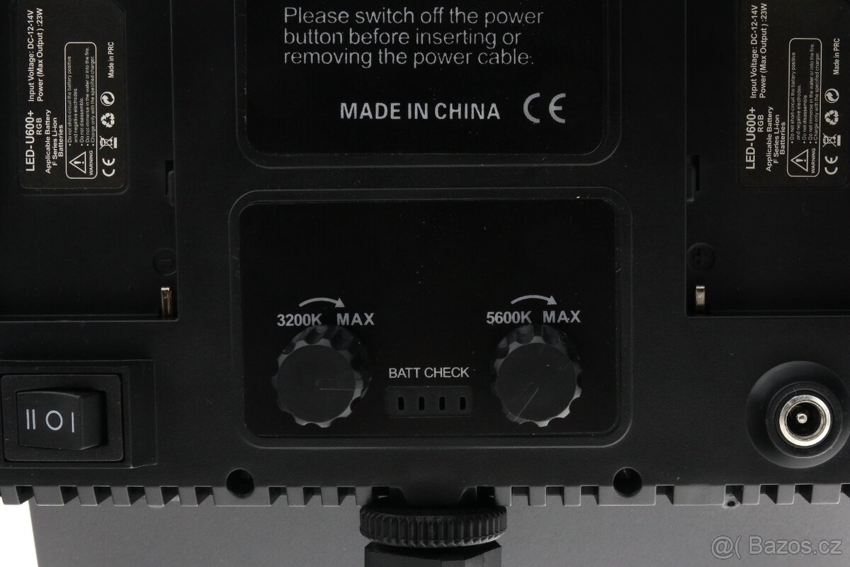 LED RGB světlo LED600 – Výkonné 40W + stativ - 7