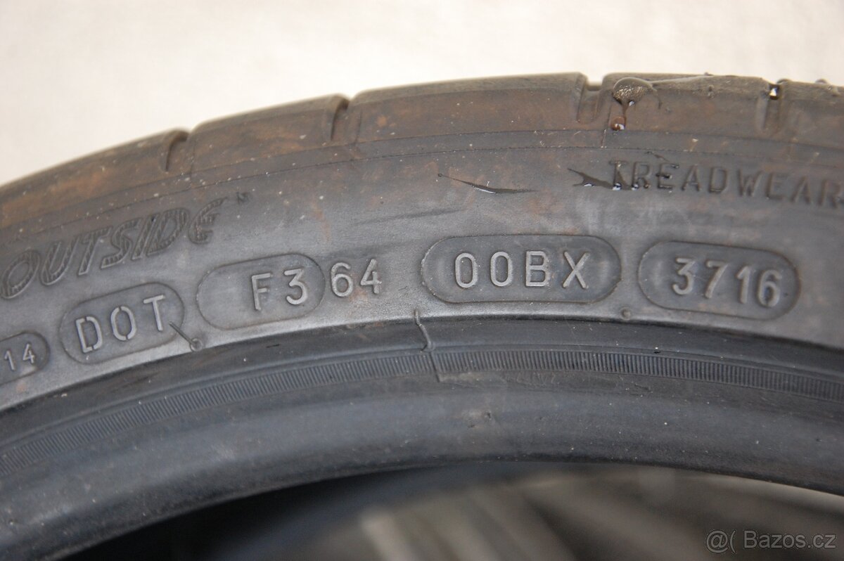 245/35ZR21 MICHELIN Pilot Super Sport,96Y XL, 1ks,vzorek 7mm - 7
