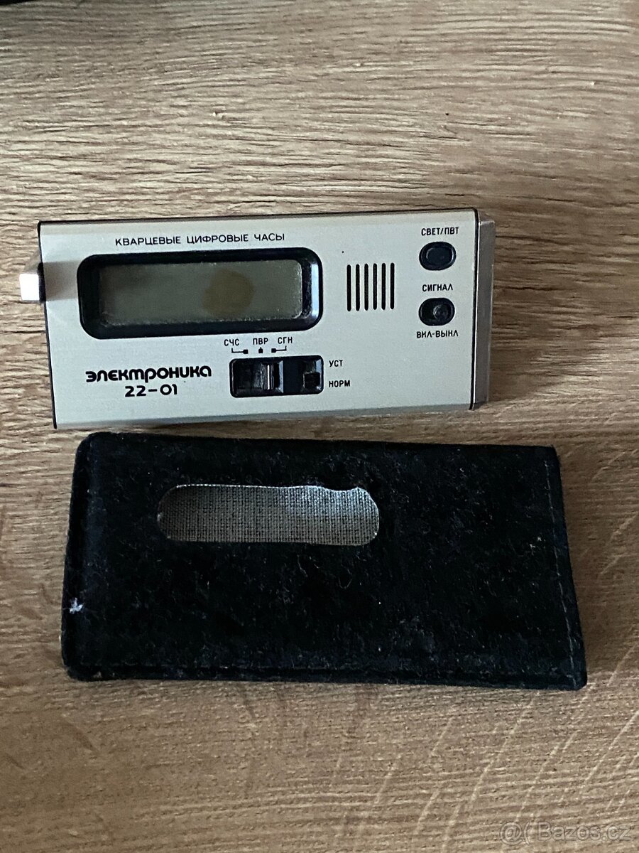 hodiny staré hodiny dřevěné hodiny retro hodiny budík prim - 7