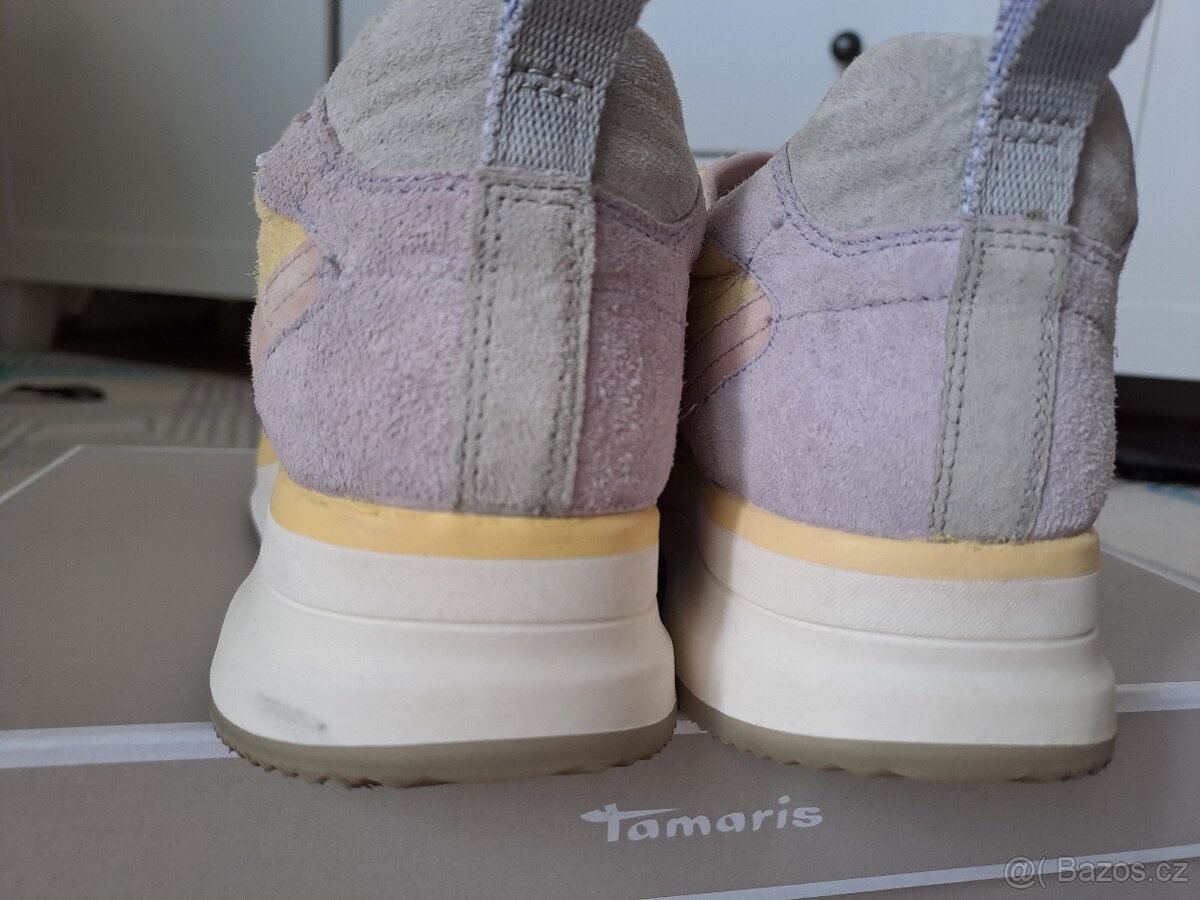Dámské kožené tenisky Tamaris, vel. 38 - 7