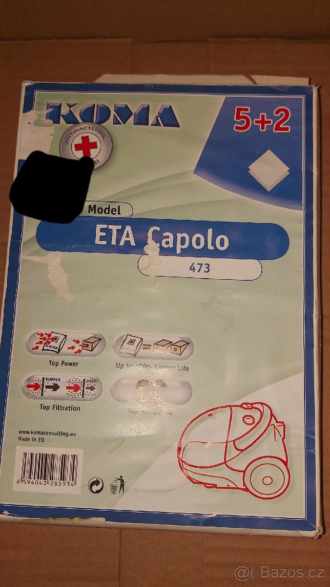 Prodám nerozbalené balení sáčků Eta, Univerzal č.5 atd - 7