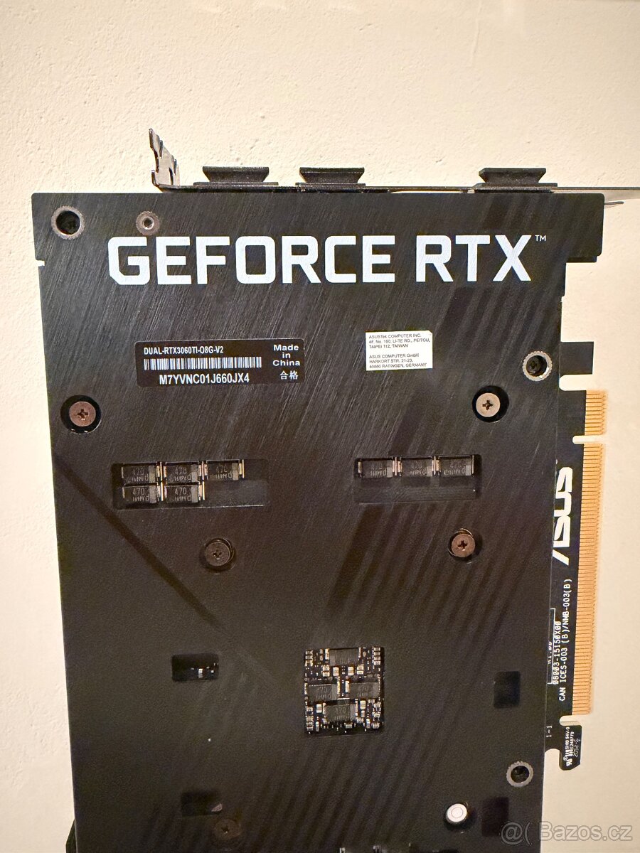Prodám: Grafická karta ASUS GeForce RTX 3060 Ti - 7