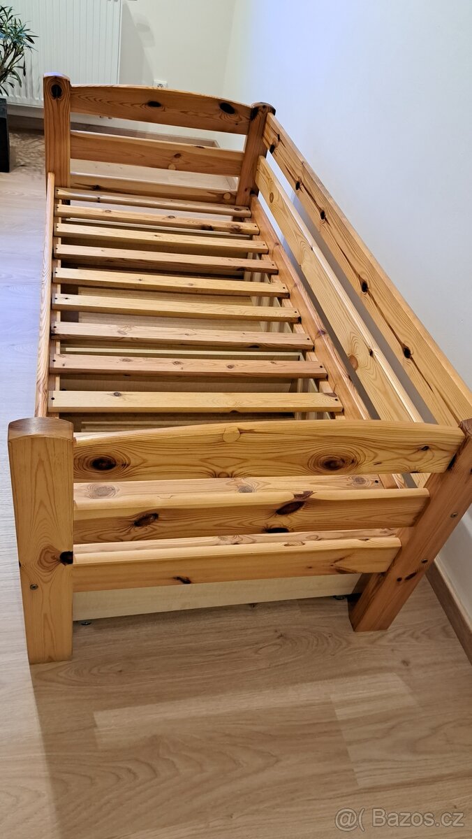 Postel + matrace 180x80 + peřina - 7