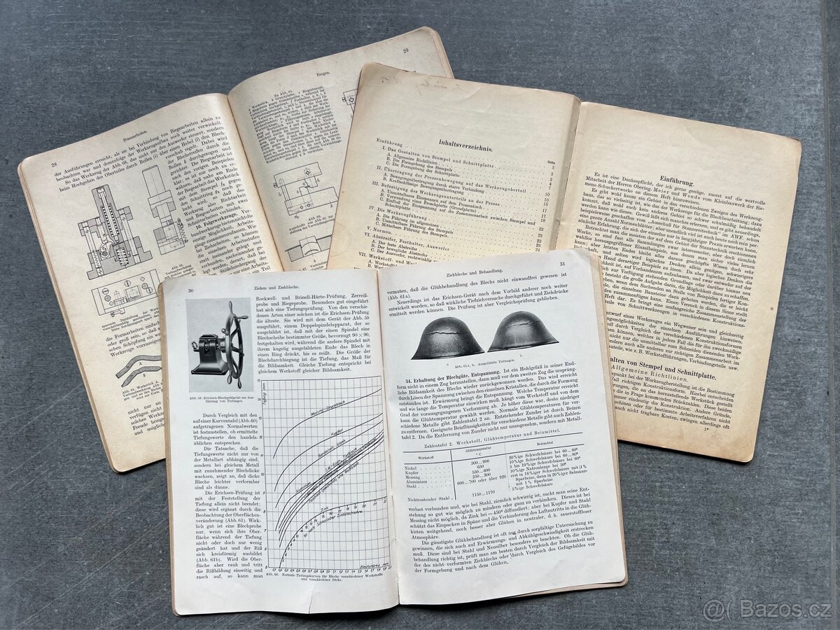 STARÁ TECHNICKÁ LITERATURA - NĚMECKO - 7