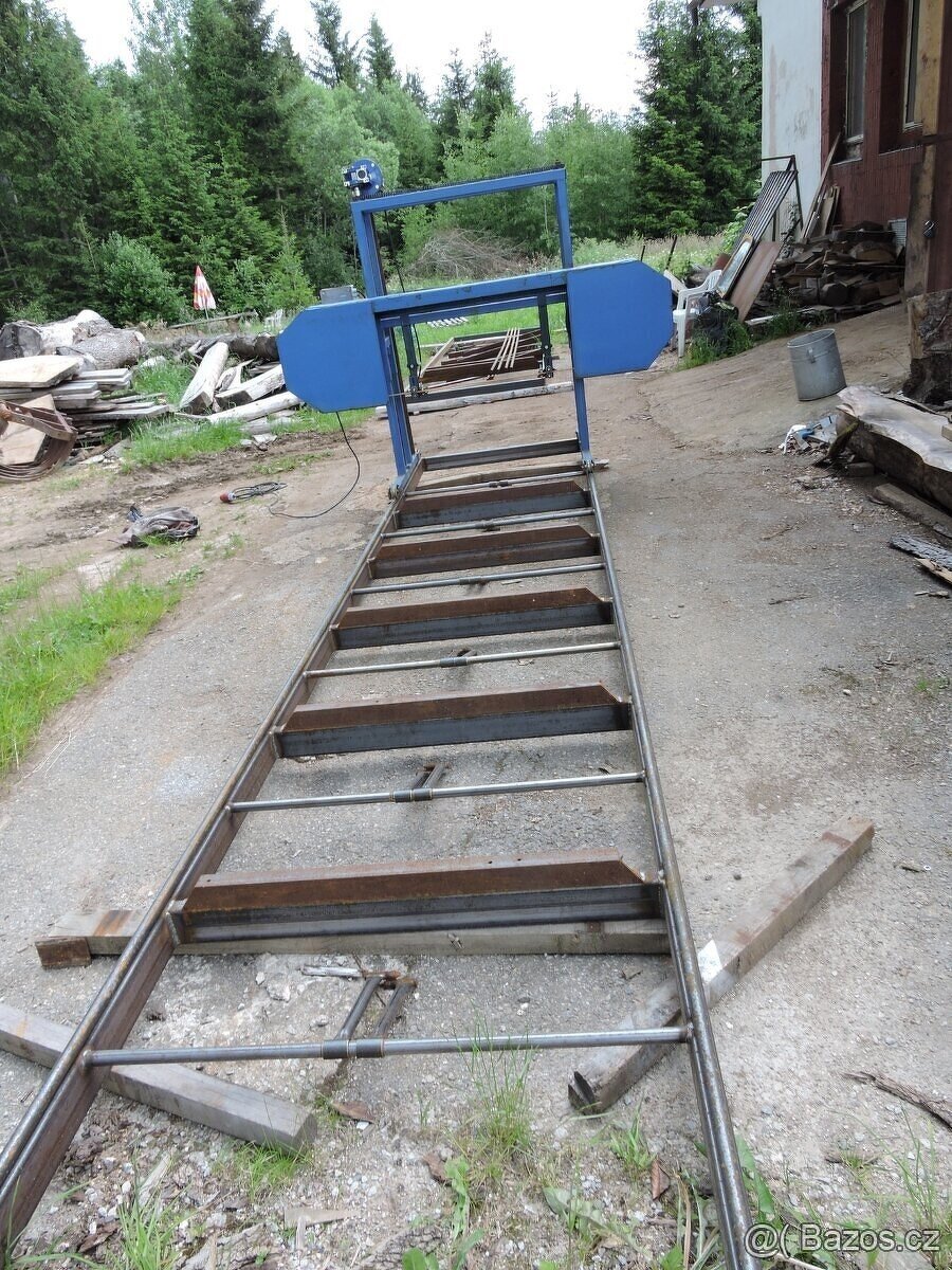 Kmenová pásová pila. - 7