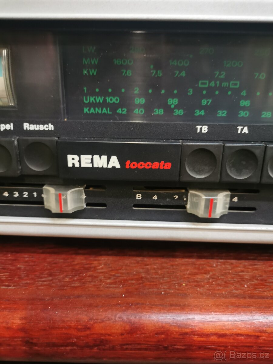 Retro rádio Rema Toccata. - 7