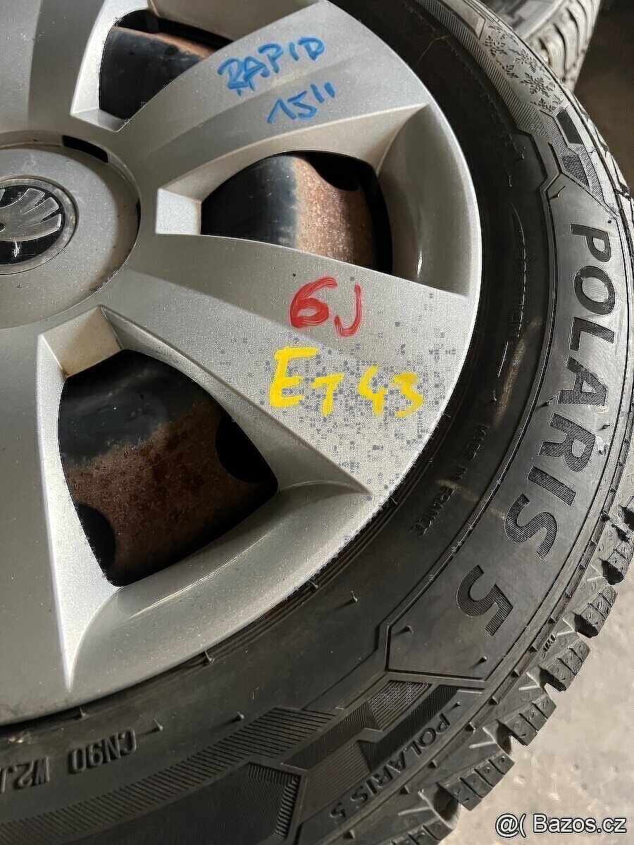 Zimní sada Škoda Rapid,Fabia 3 - 7