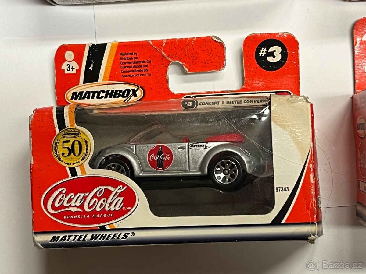 Sběratelské autíčko Coca Cola Matchbox - 7