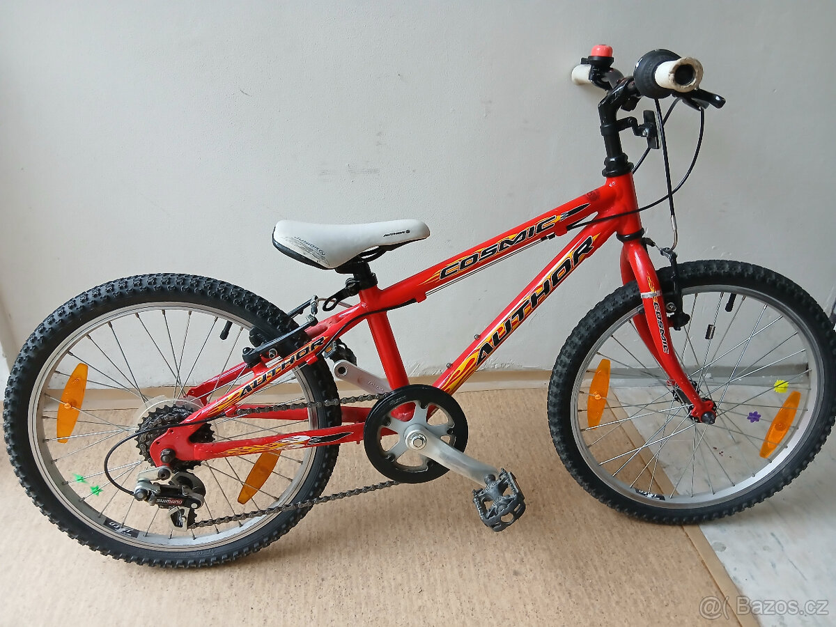 kolo author cosmic 20" červené 5 až 8 let - 7