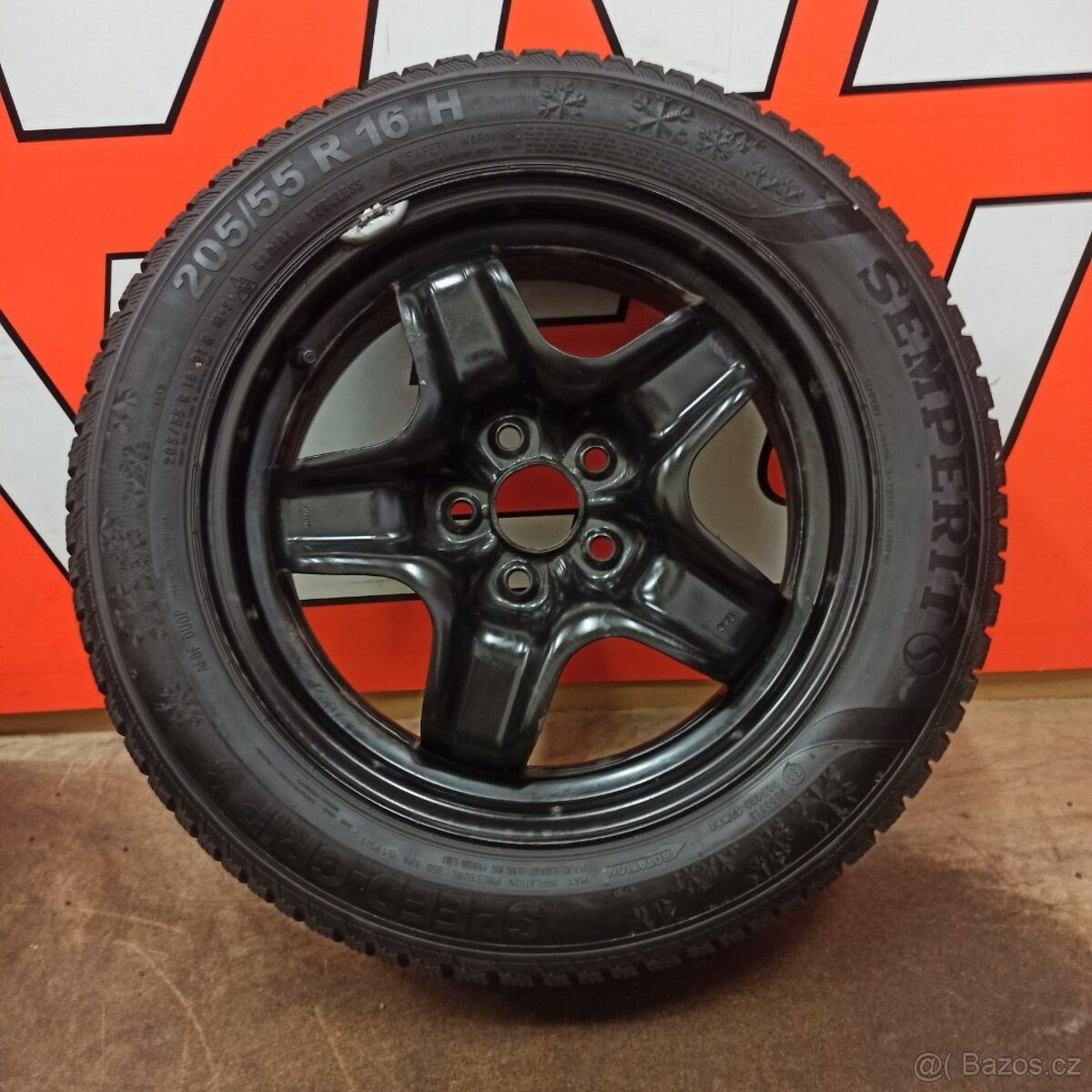 Kola pro Opel Astra K 5x105, zimní pneu 205/55 R16 - 7