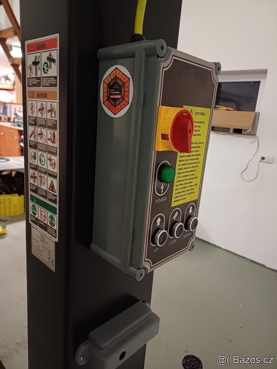 Dvousloupový hydraulický zvedák, zdviž BOR4200E 4200kg,2025 - 7