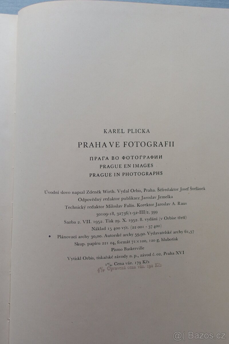 Praha ve fotografii - Karel Plicka - 7