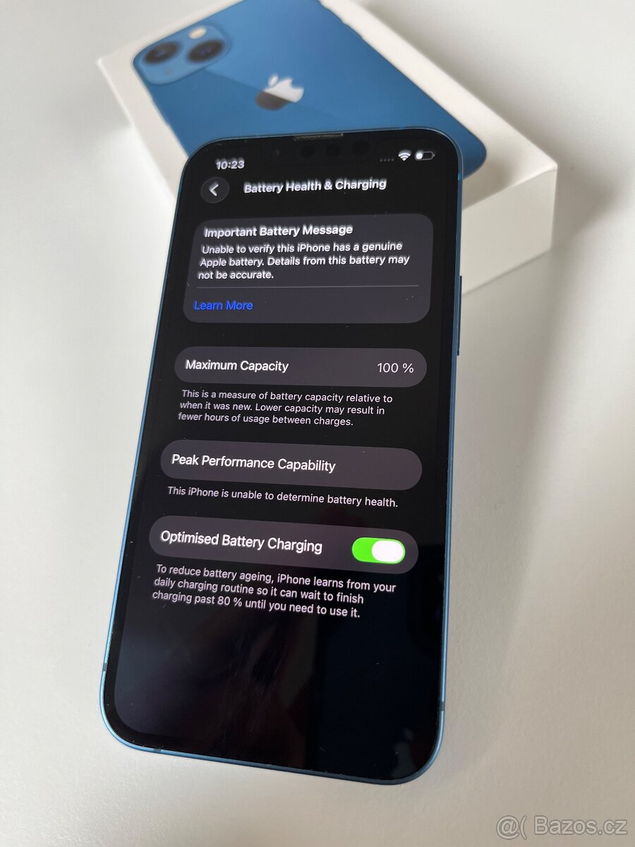 Apple iPhone 13 mini 128 gb 100% baterie - 7