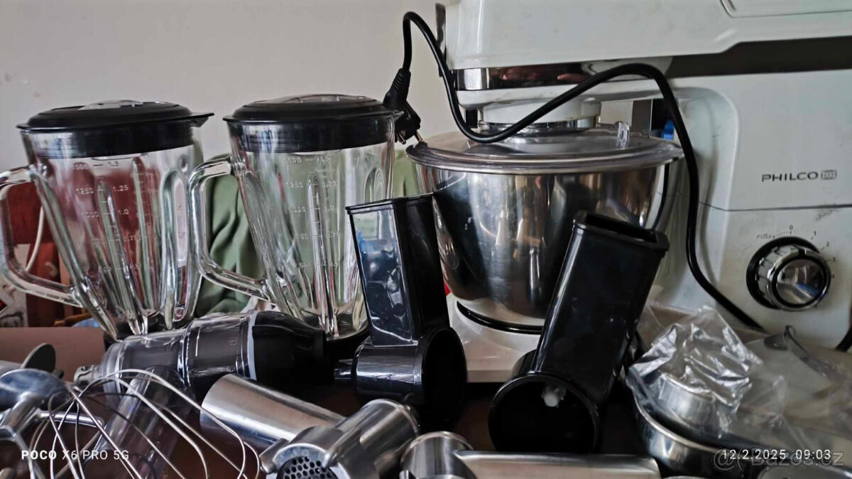Multifunkční kuchyňský robot PHSM 9000 2x prislušenství - 7