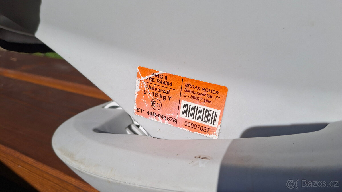 Autosedačka Römer King II - 7