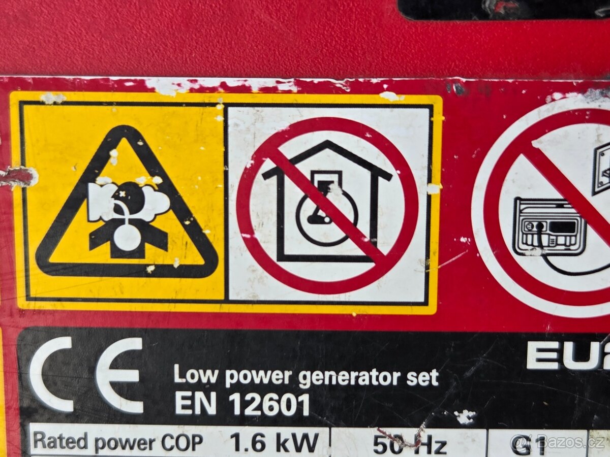 Honda elektrocentrala EU20i top stavu - 7