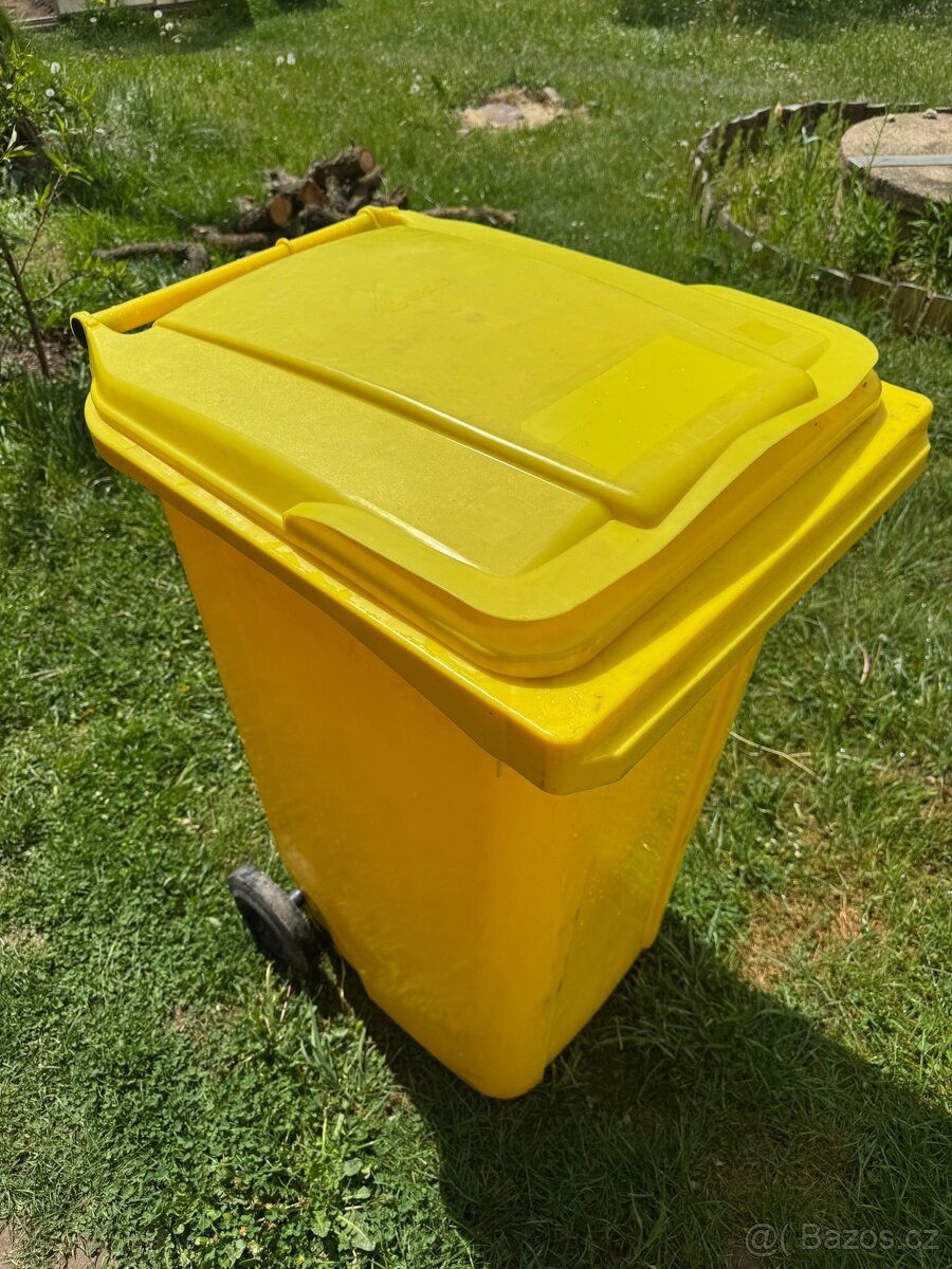 Plastová popelnice 240l - 7