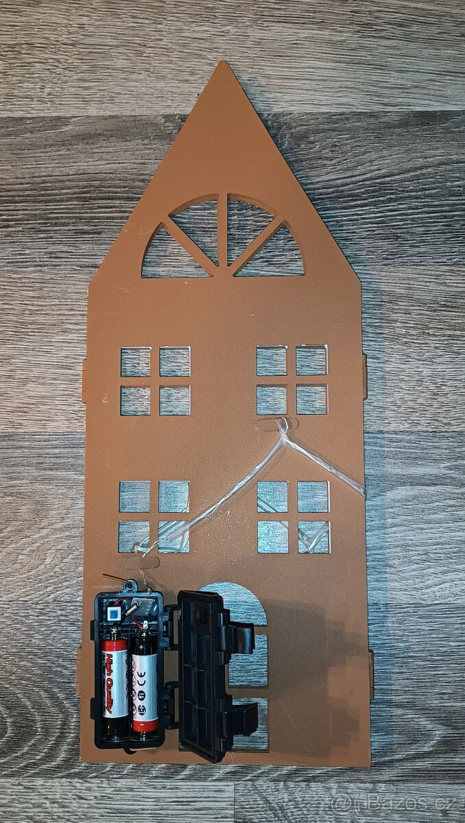 Kovové svítící domečky - 7