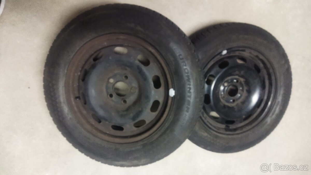 Zimní sadu 195-65-15 Vredestein a Falkem - 7