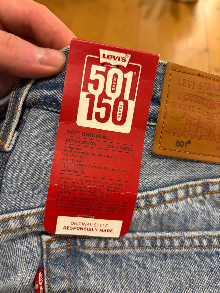 Levis 501 jeans / džíny - 7