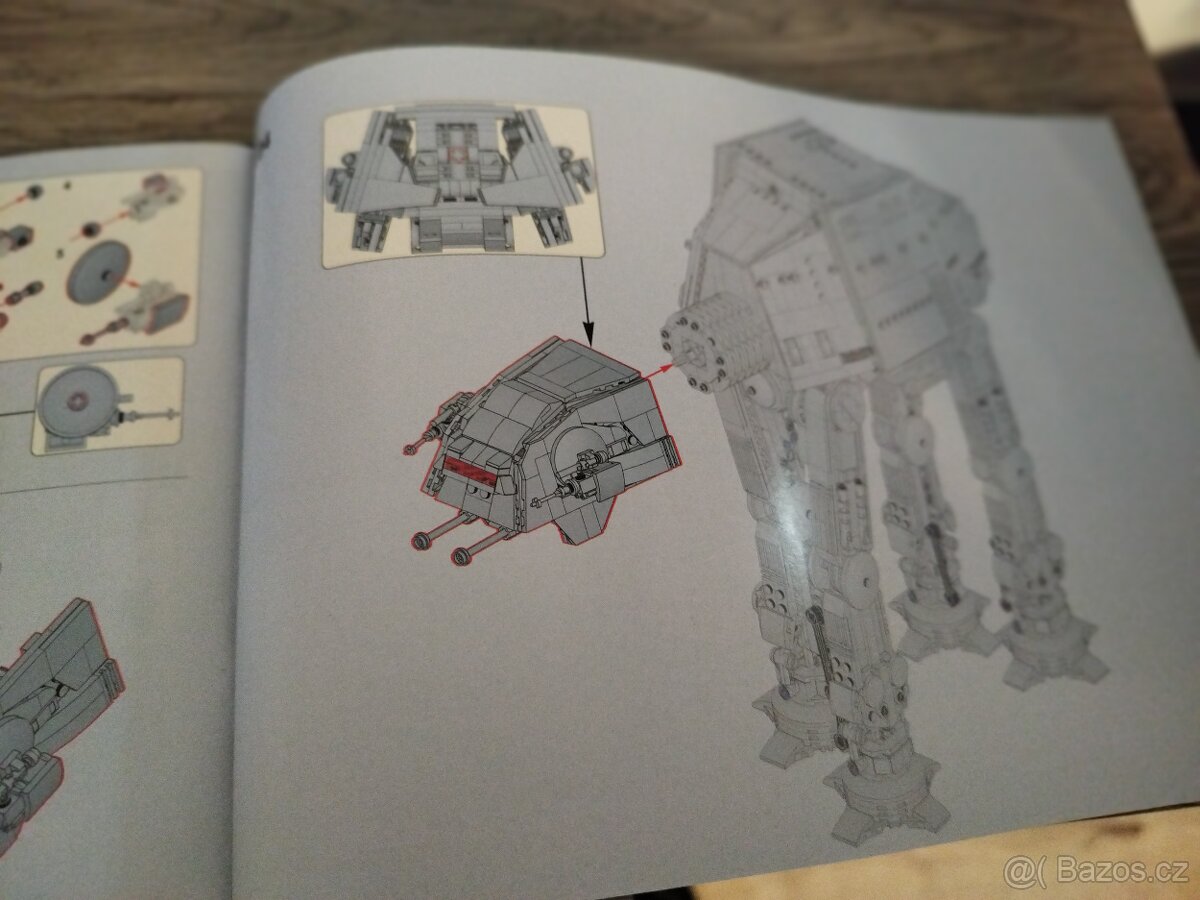Stavebnice: Star Wars AT-AT 2190 dílku - 7
